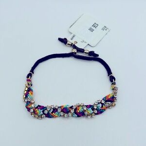 Ettika Multicolor Adjustable Friendship Style Bracelet NWT